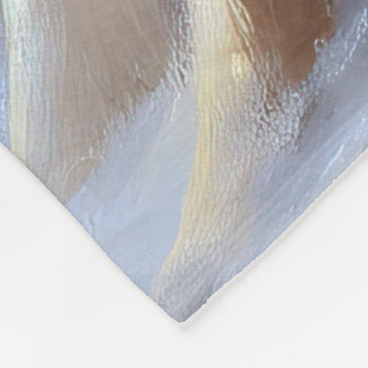 Australische herder Kerstmis Feestelijk Seizoen Fleece Deken (Hoek)