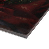 Australische herder Kerstmis Feestelijk Seizoen Snijplank (Hoek)