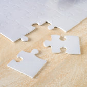 Australische Herder Kerstmis sneeuw winter Legpuzzel (Zijkant)