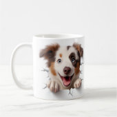 Australische Herder  Koffiemok (Links)