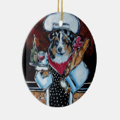 AUSTRALISCHE HERDER KOK KERAMISCH ORNAMENT (Rechts)
