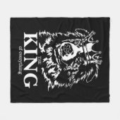 Australische Herder Koning van Alles hond vader Fleece Deken (Voorkant (Horizontaal))