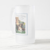 Australische Herder Kunst Cadeaus Matglas Bierpul (Voorkant links)