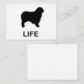 australische herder leven notitiekaartje (Voorkant / Achterkant)