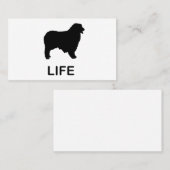 australische herder leven visitekaartje (Voorkant / Achterkant)