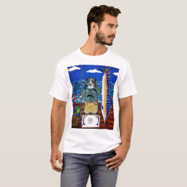 Australische Herder Marlin Vissen T-shirt