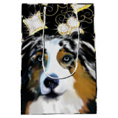 Australische Herder Medium Cadeauzakje (Achterkant)
