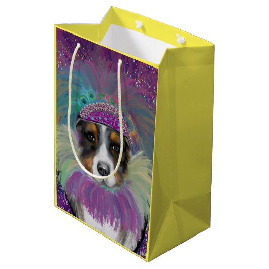 AUSTRALISCHE HERDER MEDIUM CADEAUZAKJE (Achterkant Gekanteld)