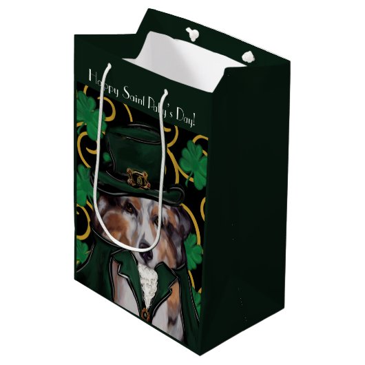 AUSTRALISCHE HERDER MEDIUM CADEAUZAKJE (Voorkant Gekanteld)