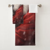 Australische Herder met Kerstman Kerstmis Bad Handdoek (Insitu)
