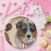 AUSTRALISCHE HERDER PAPIEREN BORDJE (Feest)