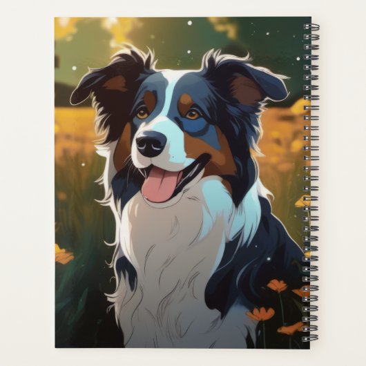  Australische herder Planner (Achterkant)