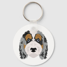 Australische Herder Poedel mix, Aussie Doodle Key Sleutelhanger