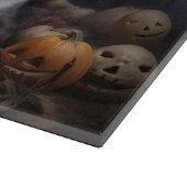Australische herder pompoenen Halloween eng Snijplank (Hoek)