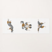 Australische herder pooia yoga mat (Achterkant (horizontaal))