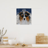 Australische Herder Poster (Keuken)
