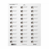 Australische Herder Retouradreslabels Etiket (Full Sheet)