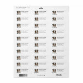 Australische Herder Retouradreslabels Etiket (Full Sheet)