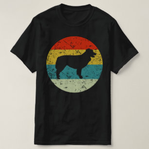 Australische herder retro  silhouette t-shirt