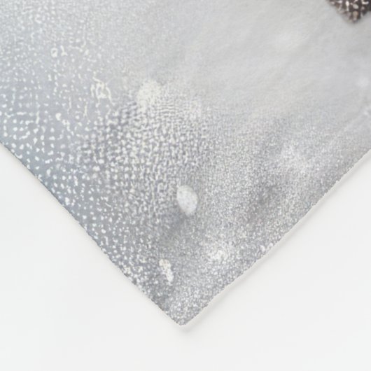 Australische herder rijden motorfiets kerst fleece deken (Hoek)