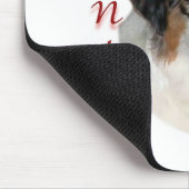 Australische herder Santa Paws Muismat (Hoek)