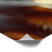  Australische herder schilderij Poster (Hoek)