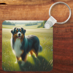Australische Herder Sleutelhanger