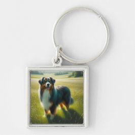 Australische Herder Sleutelhanger