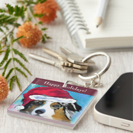 Australische Herder Sleutelhanger