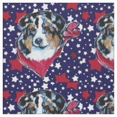 Australische Herder Stof (Close Up)