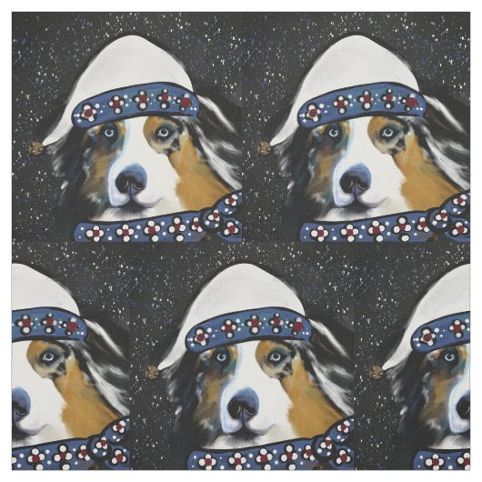 Australische Herder Stof (Swatch)