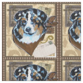 Australische Herder Stof (Close Up)