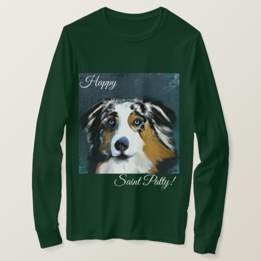 AUSTRALISCHE HERDER T-SHIRT (Design voorkant)