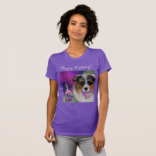 Australische Herder T-shirt (Voorkant volledig)