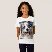 australische herder t-shirt (Voorkant volledig)
