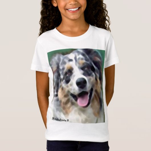 australische herder t-shirt (Voorkant)
