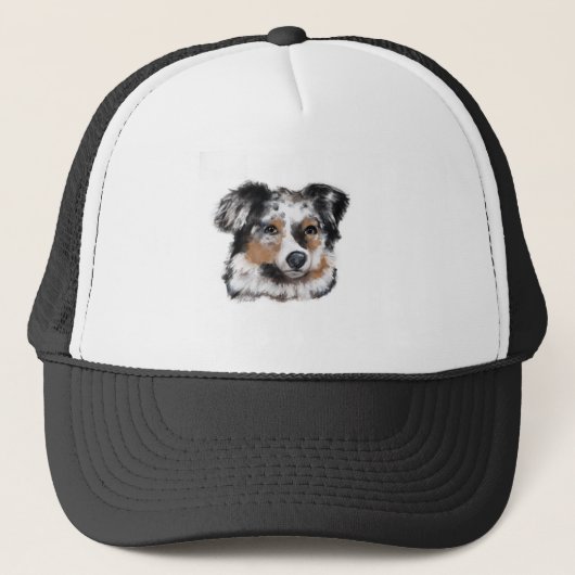 Australische Herder Trucker Pet (Voorkant)