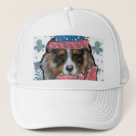 AUSTRALISCHE HERDER TRUCKER PET (Voorkant)