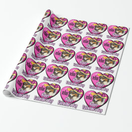Australische Herder Valentijnsdag Cadeaupapier