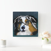 AUSTRALISCHE HERDER VIERKANTE KLOK (Huis)