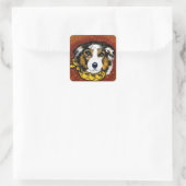 AUSTRALISCHE HERDER VIERKANTE STICKER (Tas)
