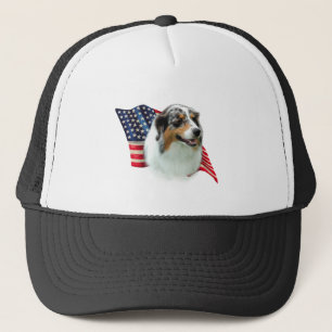 Australische Herder Vlag Trucker Pet