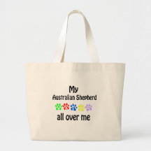 Australische herder wandelingen ontwerp