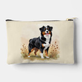 Australische Herder Zwarte Driekleurige Aussie Hon Etui (Achterkant)