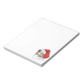 Australische herderkerst notitieblok (Linkerzijde)