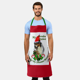 Australische herderkerst schort