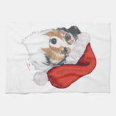 Australische herderkerst theedoek (Horizontaal)