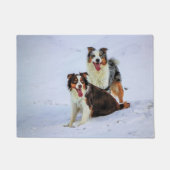 Australische herderkoppels deurmat (Voorkant)