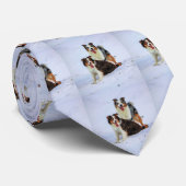 Australische herderkoppels stropdas (Opgerold)