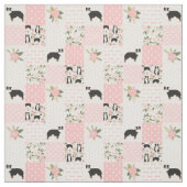 Australische herderpatchwork buffalo plaid stof (Swatch)